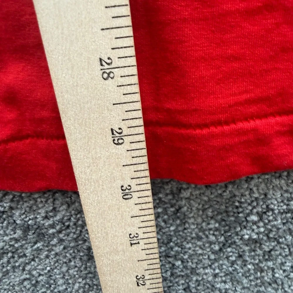 VTG lot Fruit of the Loom Best Pocket T-Shirt Red XL Made in USA Single Stitch